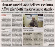 Confcommercio di Pesaro e Urbino - I nostri vaccini sono bellezza e cultura Affitti gi ridotti ma serve aiuto statale